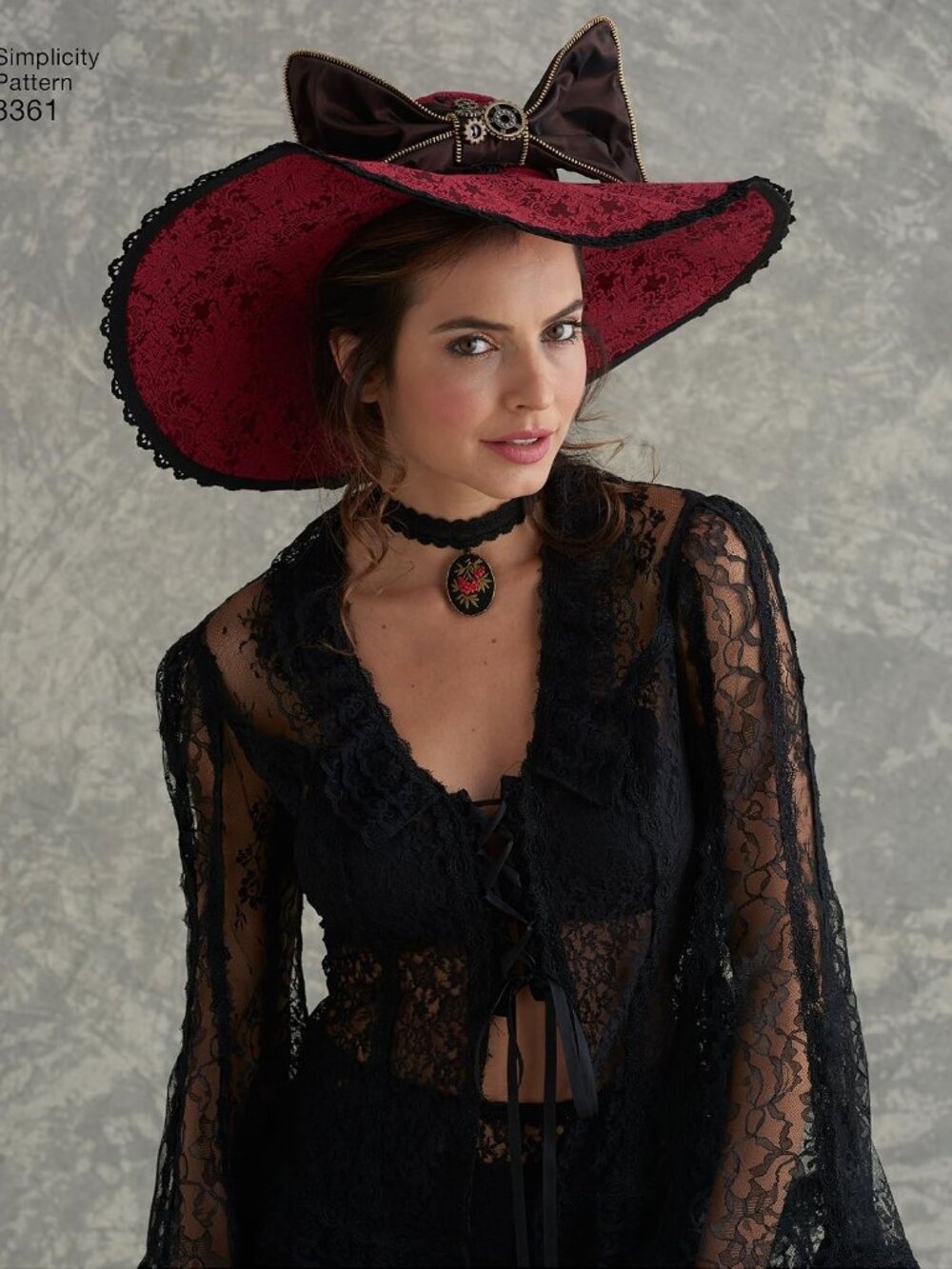 Misses Victorian Steampunk Hat Sewing Pattern Top Hat Bonnet Historical Costume - Picture 3 of 5
